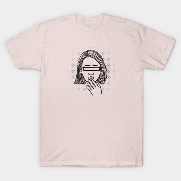 Mrs. Park's Panic T-Shirt by Jade graphic art